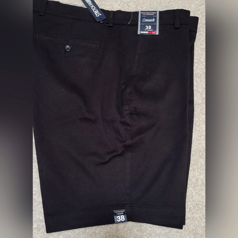 Men's shorts, black, NWT, sz.38